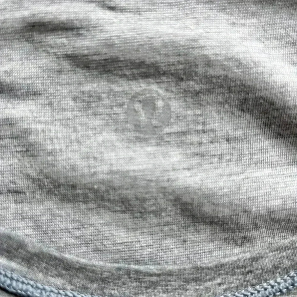 Lululemon Every Yogi Double Layer Reversible Long Sleeve Size S/M Gray Yoga - Picture 4 of 6